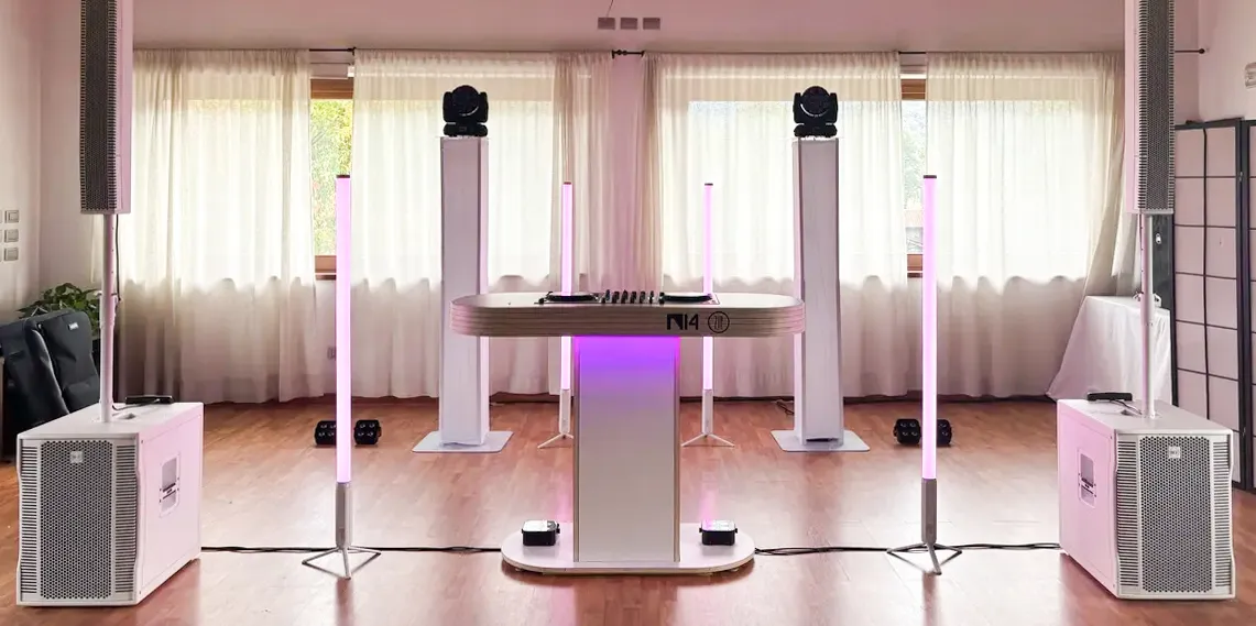 Jody DJ Booth - Setup Professionale