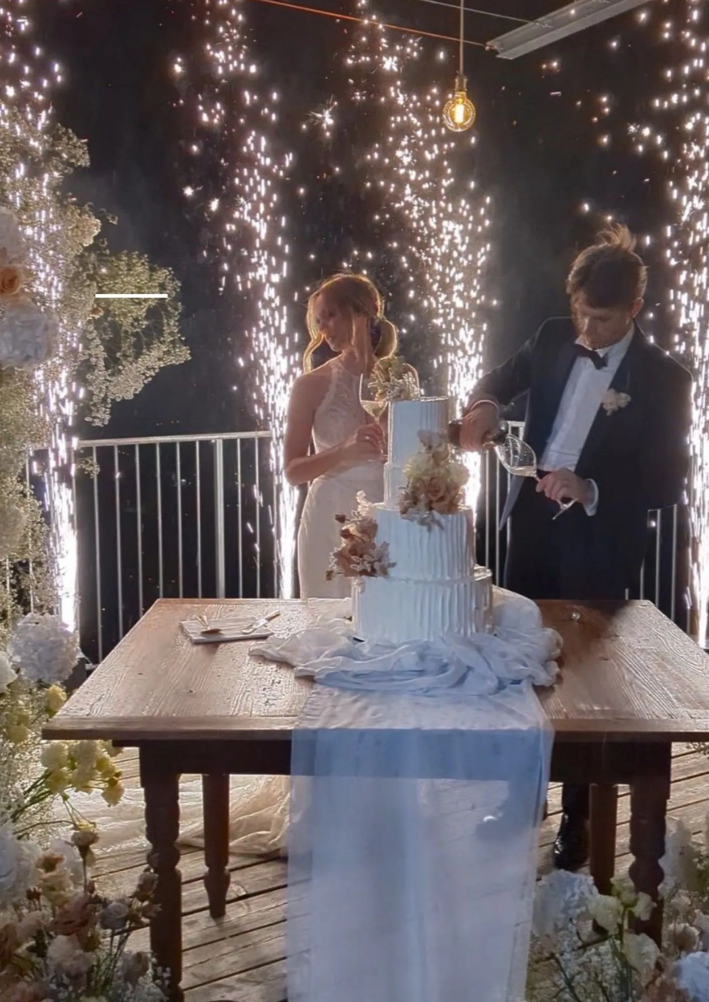 Effetto sparkular per il party